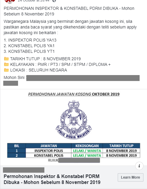 Syarat Kelayakan Polis Wanita 2021 / Makluman Tempoh Permohonan Jawatan ...